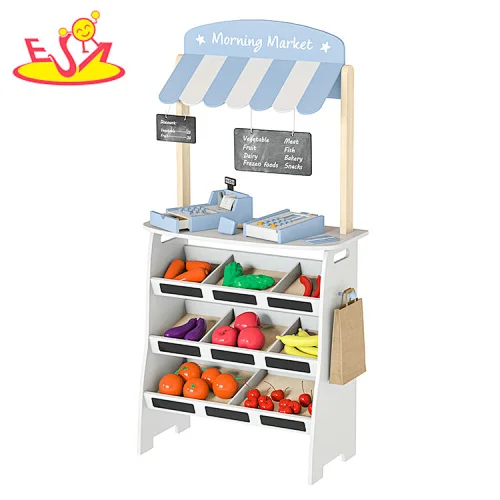 Neues Design Macaron niedliches hölzernes Spielküchenspielzeug für Kinder W10C582